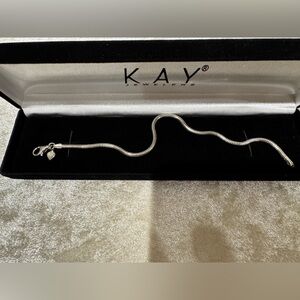 925 sterling charm bracelet (Kay Jewelers)